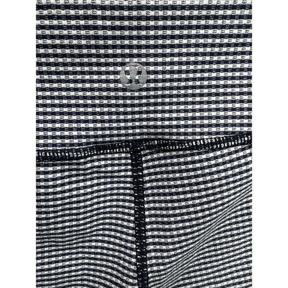 Lululemon Women's Coast To Class Cropped Pants in Gingham Inkwell Size 4 - Picture 6 of 8